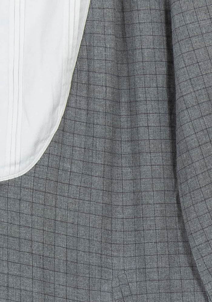Blouse Grise et Blanche - Taille S/36 de la marque Sandro | PARAD59775 - Vendu par Paradigme - Image 3