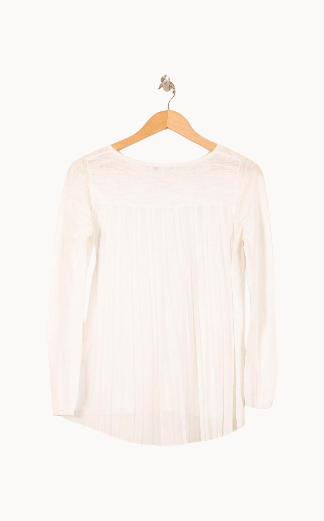 Pull Blanc - Taille S/36 de la marque Sandro | PARAD59791 - Vendu par Paradigme - Image 4