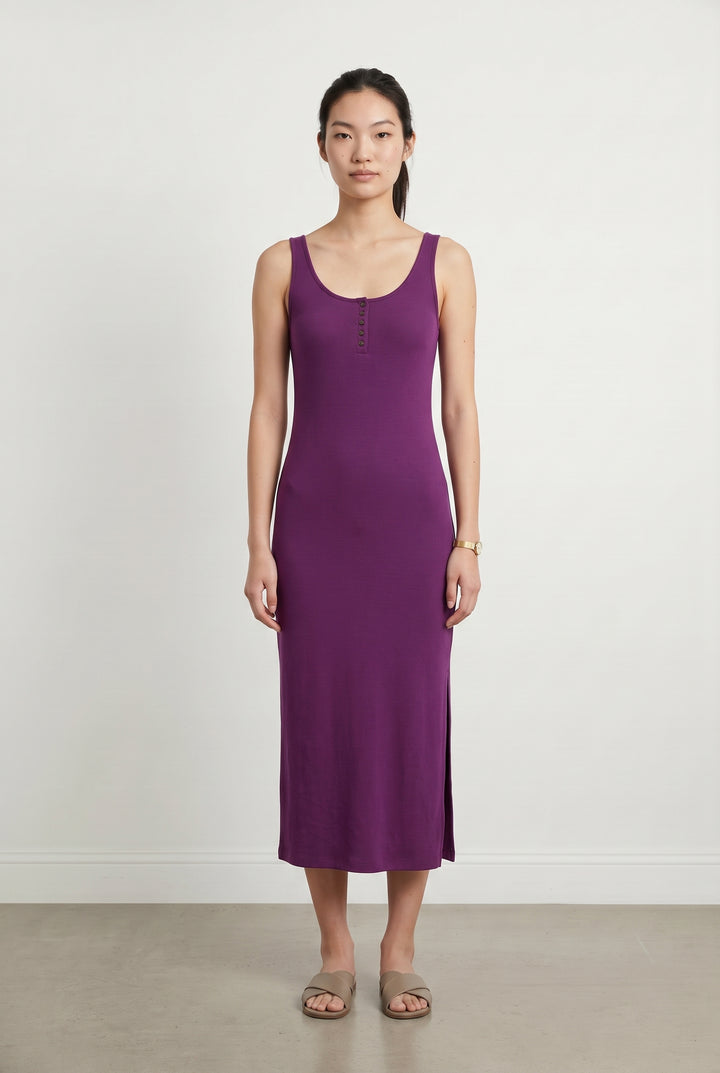 Robe Longue Violette - Taille S/36 de la marque Sézane | PARAD59799 - Vendu par Paradigme - Image 1
