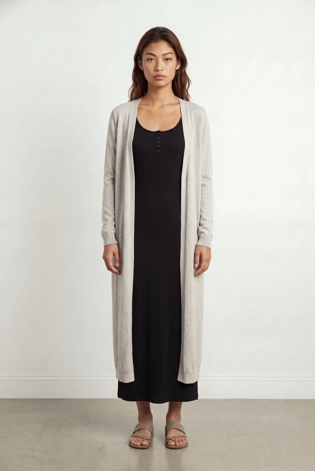 Robe Longue Noire - Taille S/36 de la marque Sézane | PARAD59800 - Vendu par Paradigme - Image 1