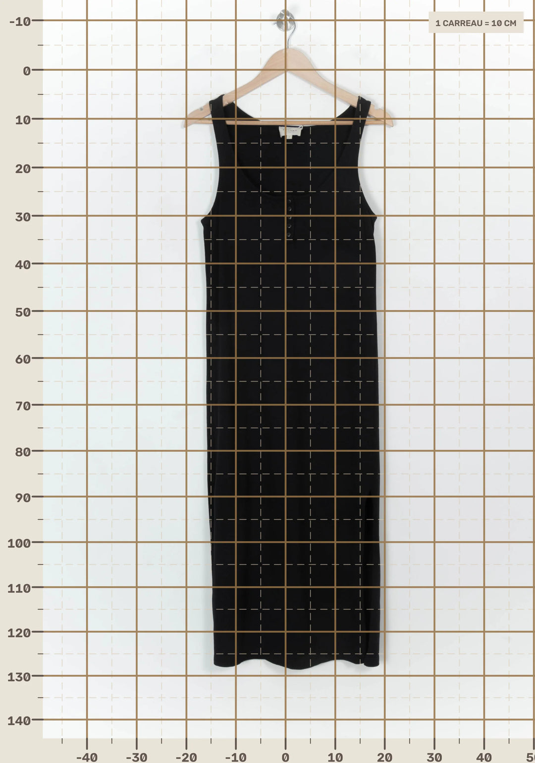 Robe Longue Noire - Taille S/36 de la marque Sézane | PARAD59800 - Vendu par Paradigme - Image 4
