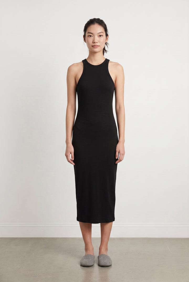 Robe Longue Noire - Taille M/38 de la marque Sézane | PARAD59801 - Vendu par Paradigme - Image 1