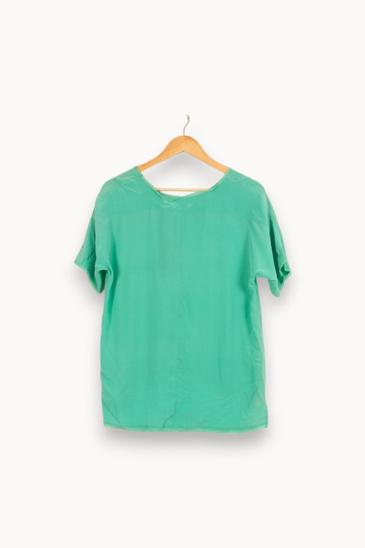 Blouse Verte - Taille M/38 de la marque Bérénice | PARAD59811 - Vendu par Paradigme - Image 4