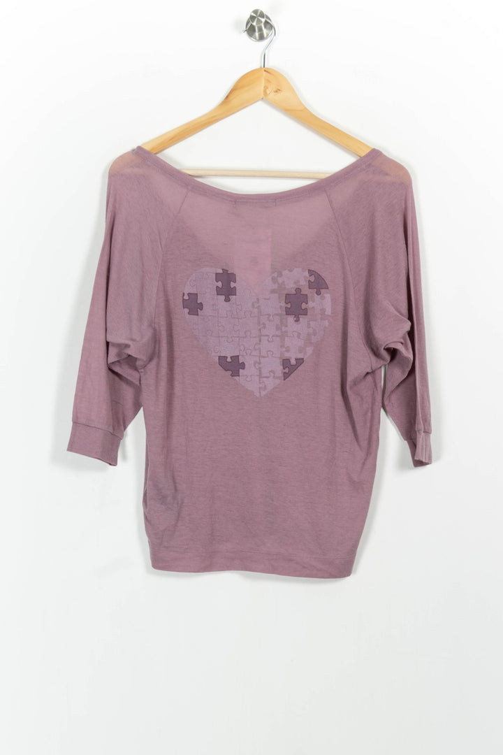Tunique Violette - Taille S/36 de la marque Bérénice | PARAD59813 - Vendu par Paradigme - Image 4