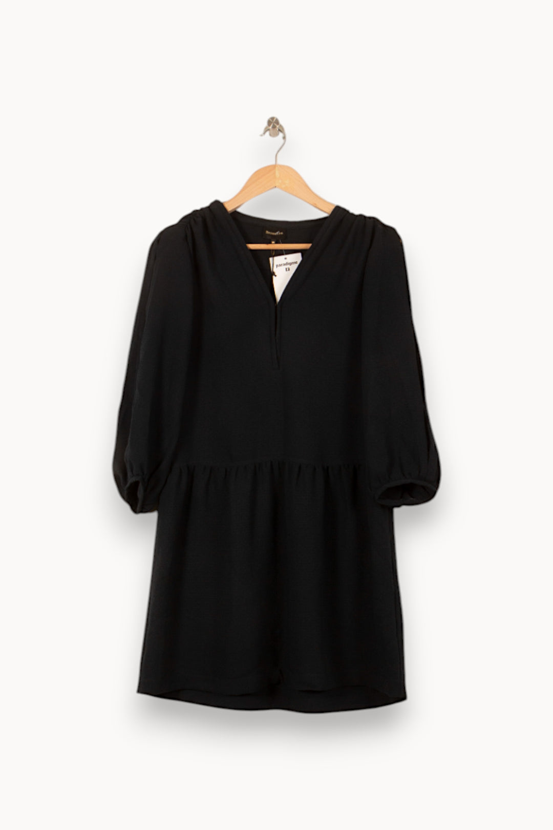 Robe Courte Noire - Taille S/36 de la marque Bérénice | PARAD59819 - Vendu par Paradigme - Image 2