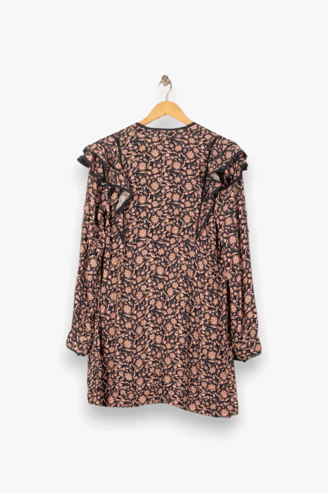 Robe Courte Noire et Rose - Taille S/36 de la marque Bérénice | PARAD59820 - Vendu par Paradigme - Image 4