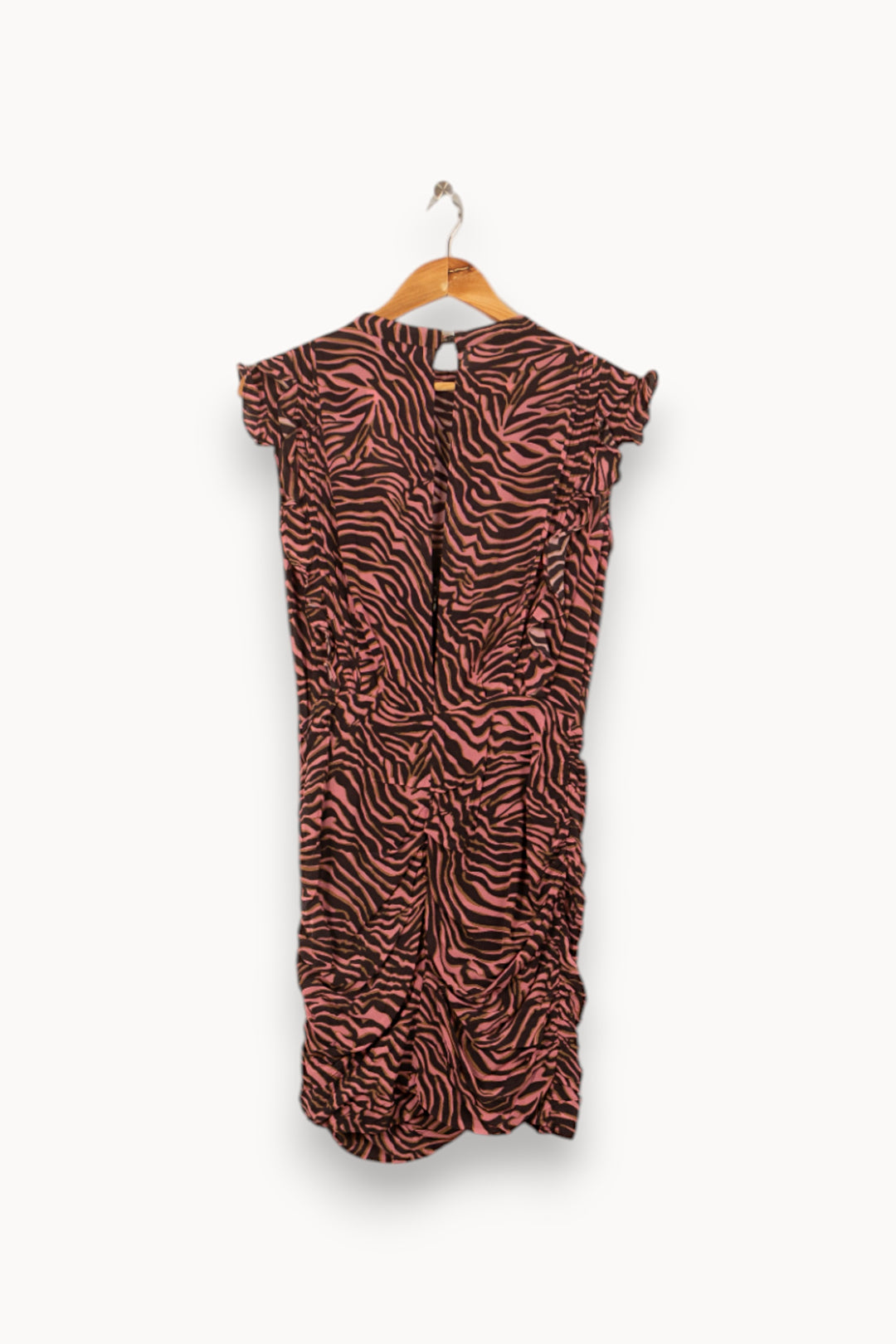 Robe Courte Rose et Noire - Taille S/36 de la marque Bérénice | PARAD59827 - Vendu par Paradigme - Image 4