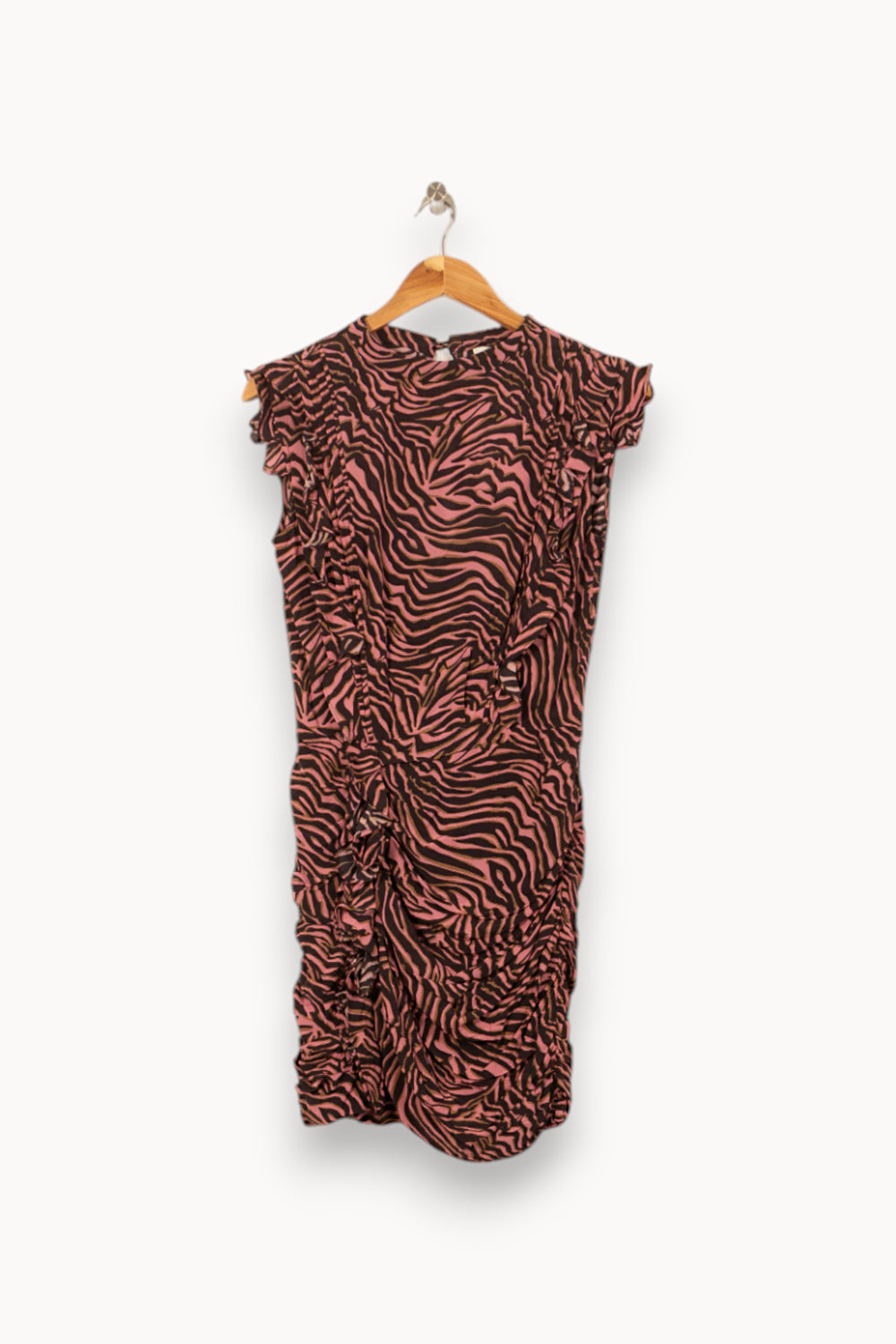 Robe Courte Rose et Noire - Taille S/36 de la marque Bérénice | PARAD59827 - Vendu par Paradigme - Image 2