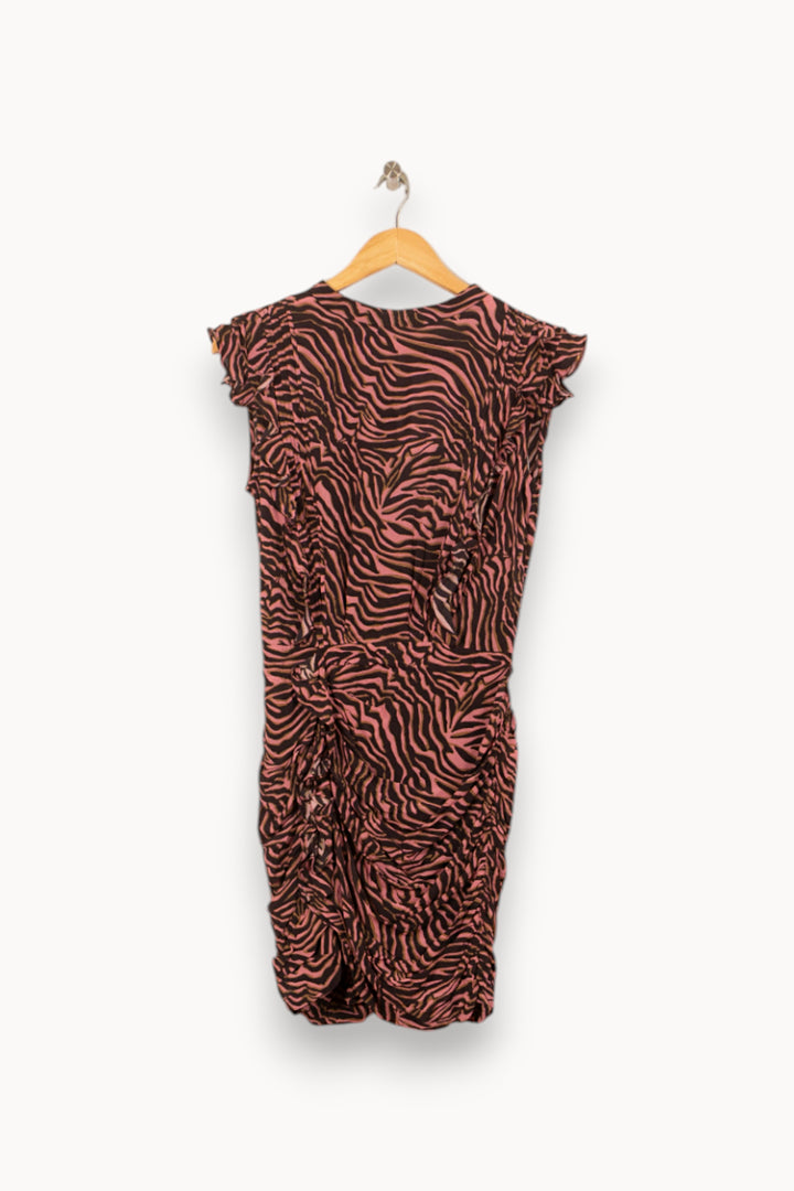 Robe Courte Noire et Rose - Taille S/36 de la marque Bérénice | PARAD59828 - Vendu par Paradigme - Image 2