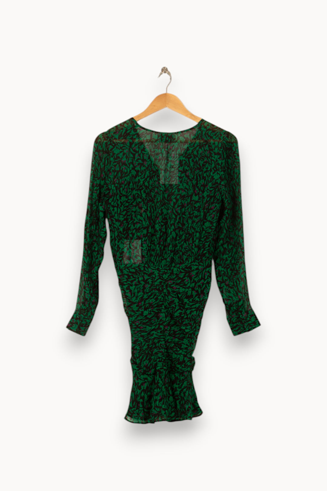 Robe Verte et Noire - Taille M/38 de la marque Bérénice | PARAD59834 - Vendu par Paradigme - Image 4