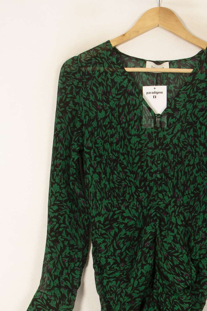 Robe Verte et Noire - Taille M/38 de la marque Bérénice | PARAD59834 - Vendu par Paradigme - Image 3