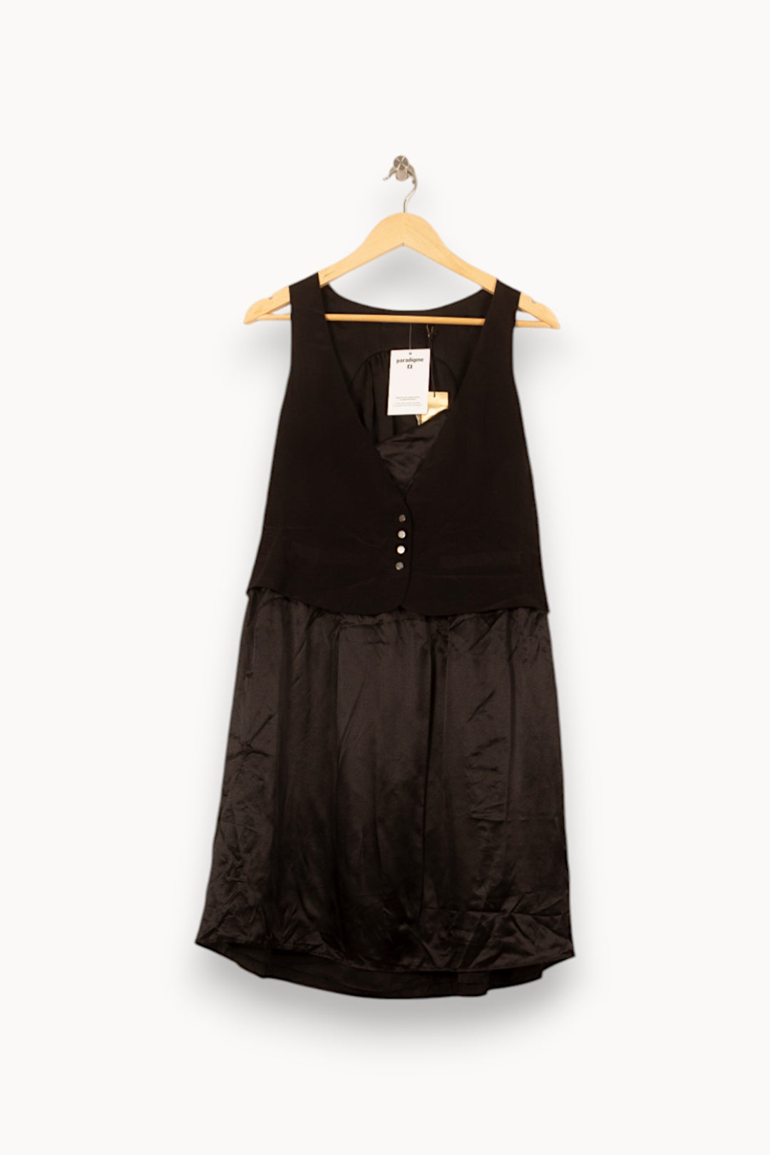 Robe Sans Manches Noire - Taille S/36 de la marque Bérénice | PARAD59836 - Vendu par Paradigme - Image 2