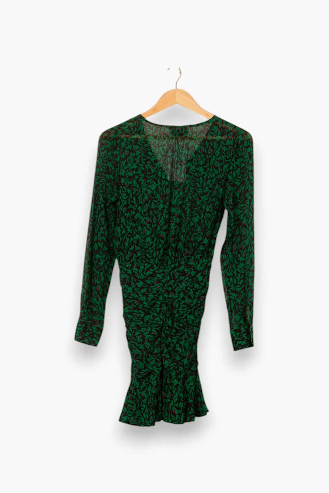 Robe Courte Verte et Noire - Taille XS/34 de la marque Bérénice | PARAD59841 - Vendu par Paradigme - Image 4
