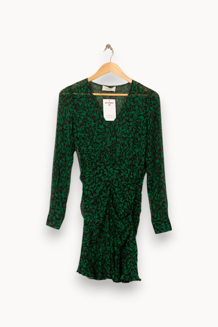 Robe Courte Verte et Noire - Taille XS/34 de la marque Bérénice | PARAD59841 - Vendu par Paradigme - Image 2