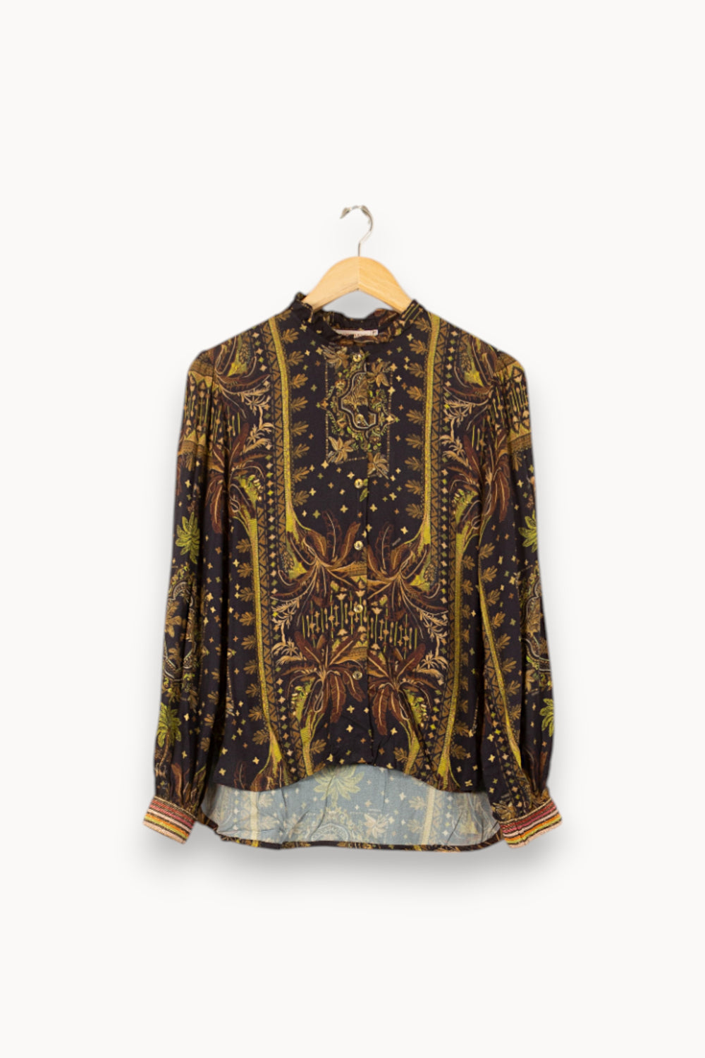 Blouse Noire et Dorée - Taille XS/34 de la marque Imprevu | PARAD59850 - Vendu par Paradigme - Image 2