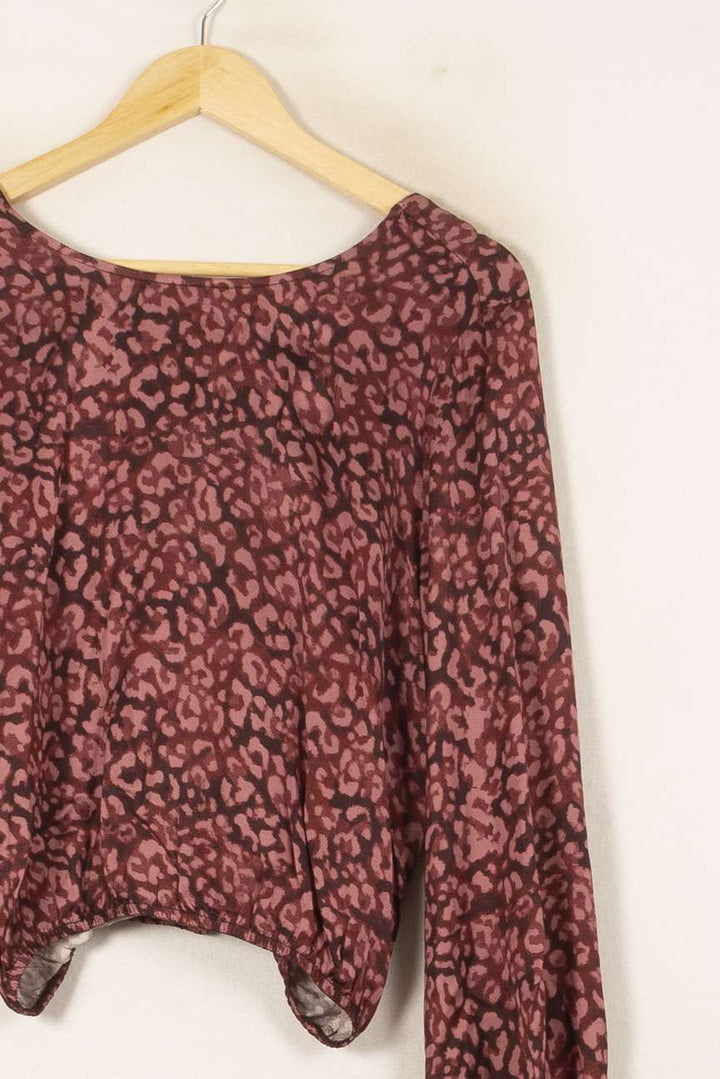 Blouse Violet et Noir - Taille S/36 de la marque Imprevu | PARAD59854 - Vendu par Paradigme - Image 3