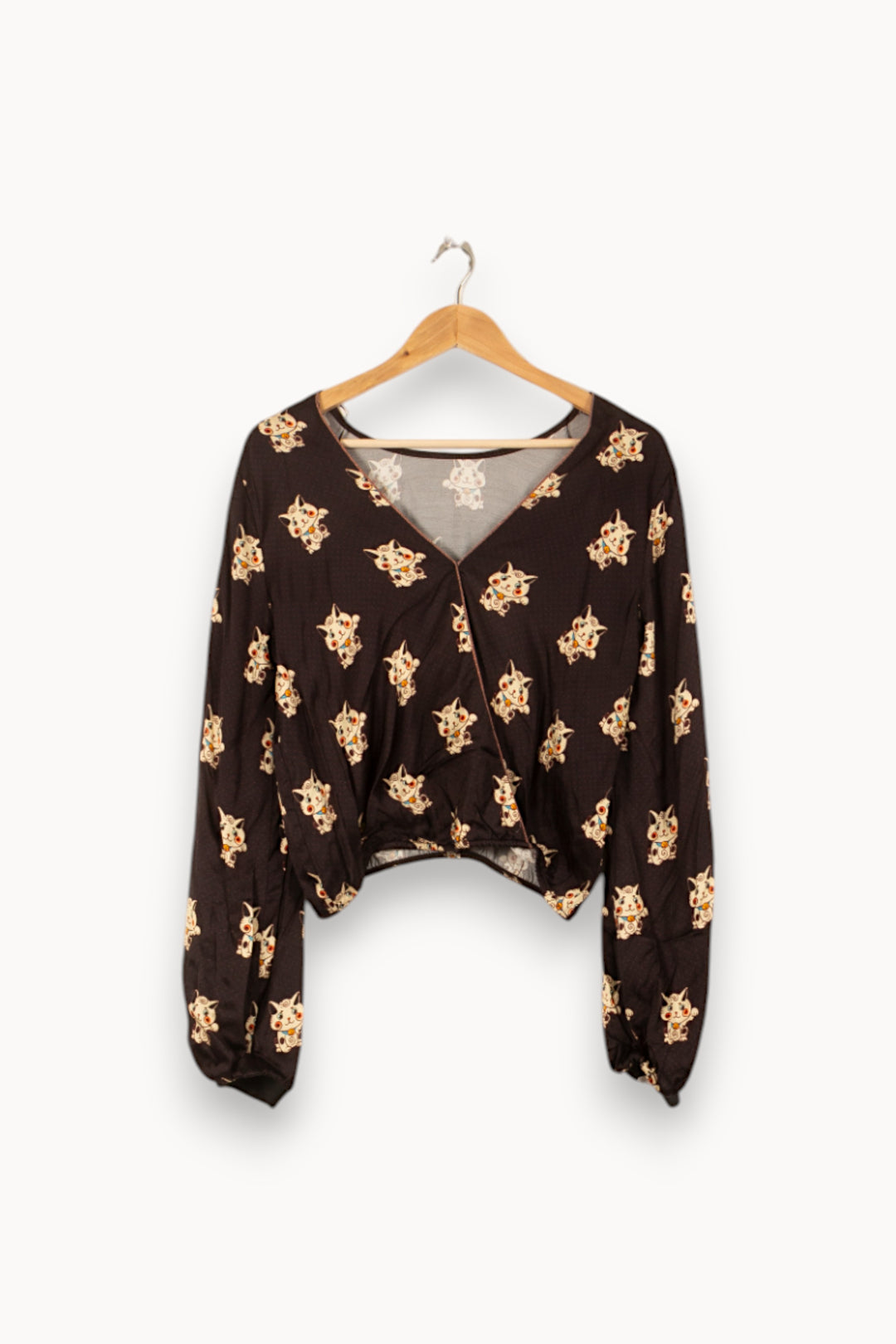 Blouse Noire - Taille XS/34 de la marque Imprevu | PARAD59857 - Vendu par Paradigme - Image 4