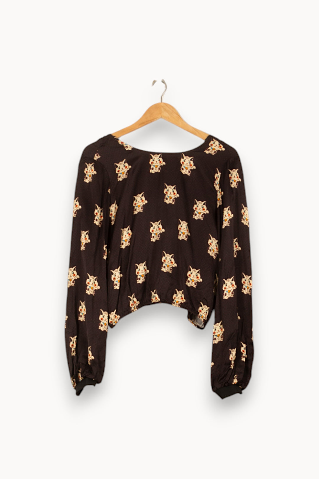 Blouse Noire - Taille XS/34 de la marque Imprevu | PARAD59857 - Vendu par Paradigme - Image 2