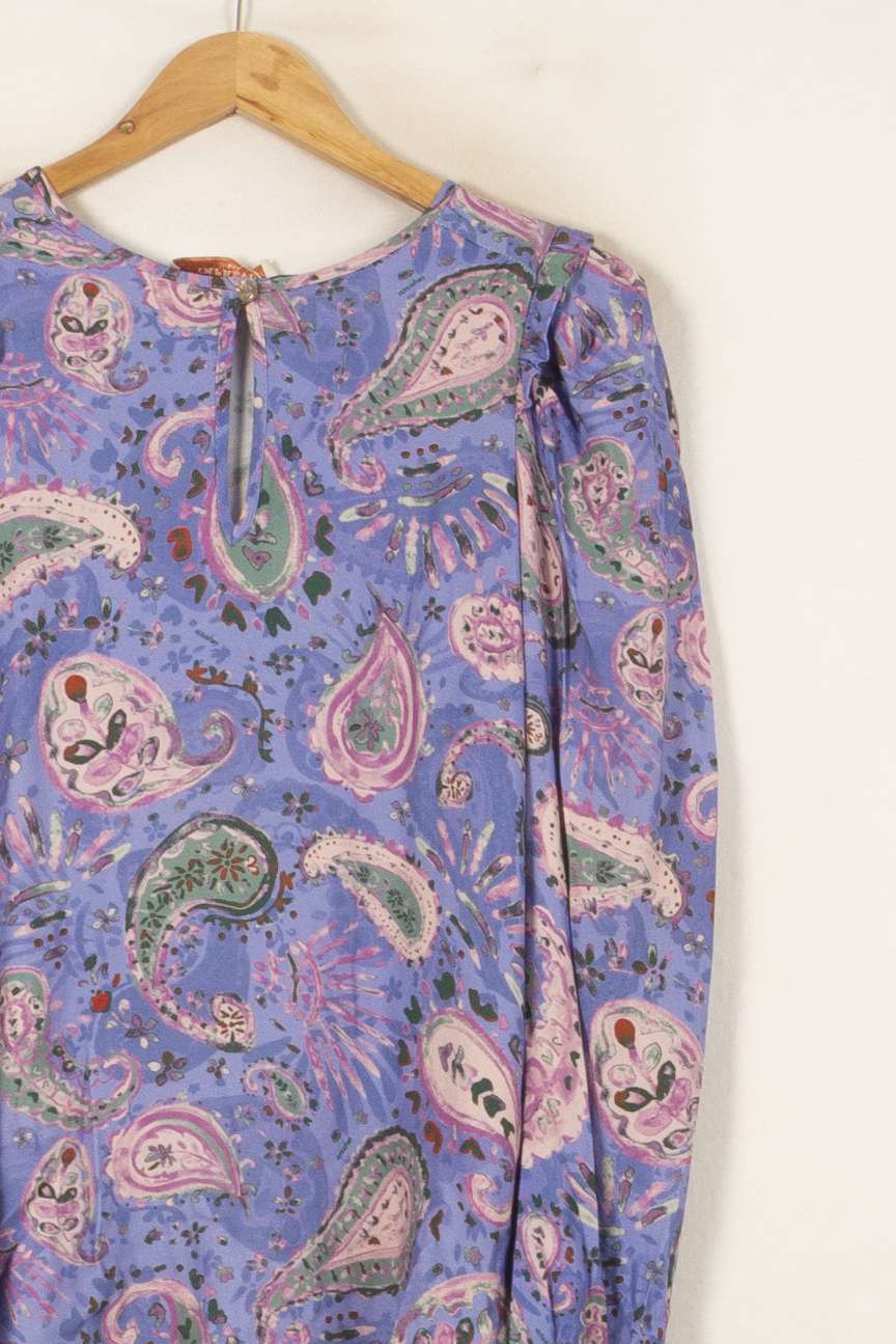 Blouse Bleue et Rose - Taille XS/34 de la marque Imprevu | PARAD59859 - Vendu par Paradigme - Image 3