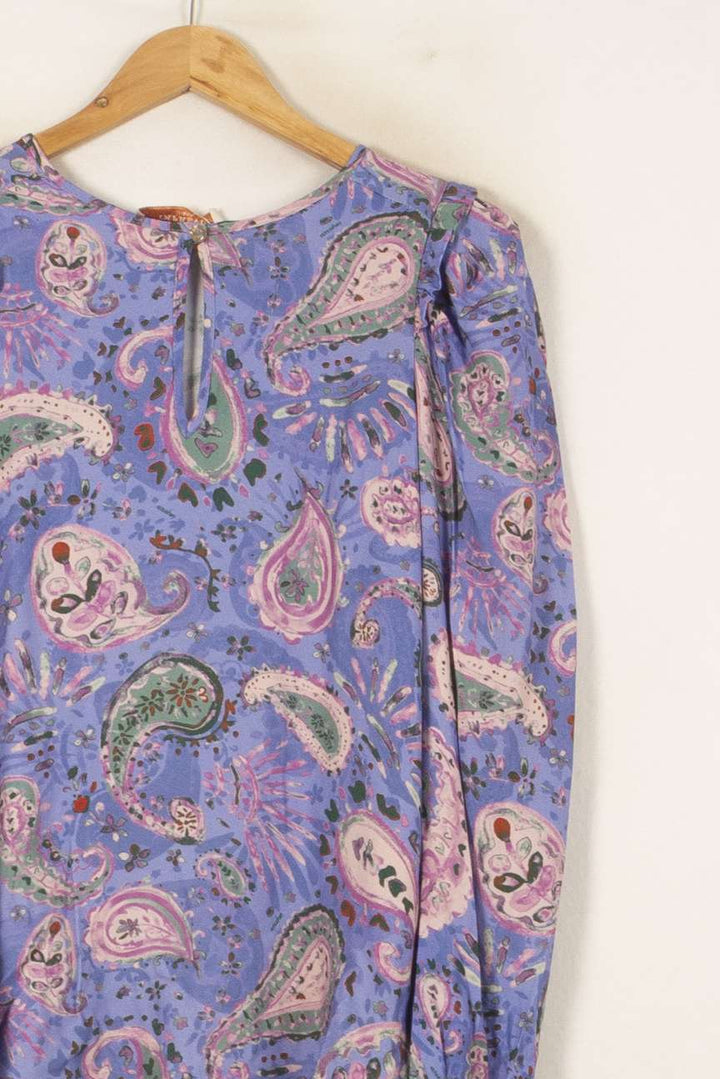 Blouse Bleue et Rose - Taille XS/34 de la marque Imprevu | PARAD59859 - Vendu par Paradigme - Image 3