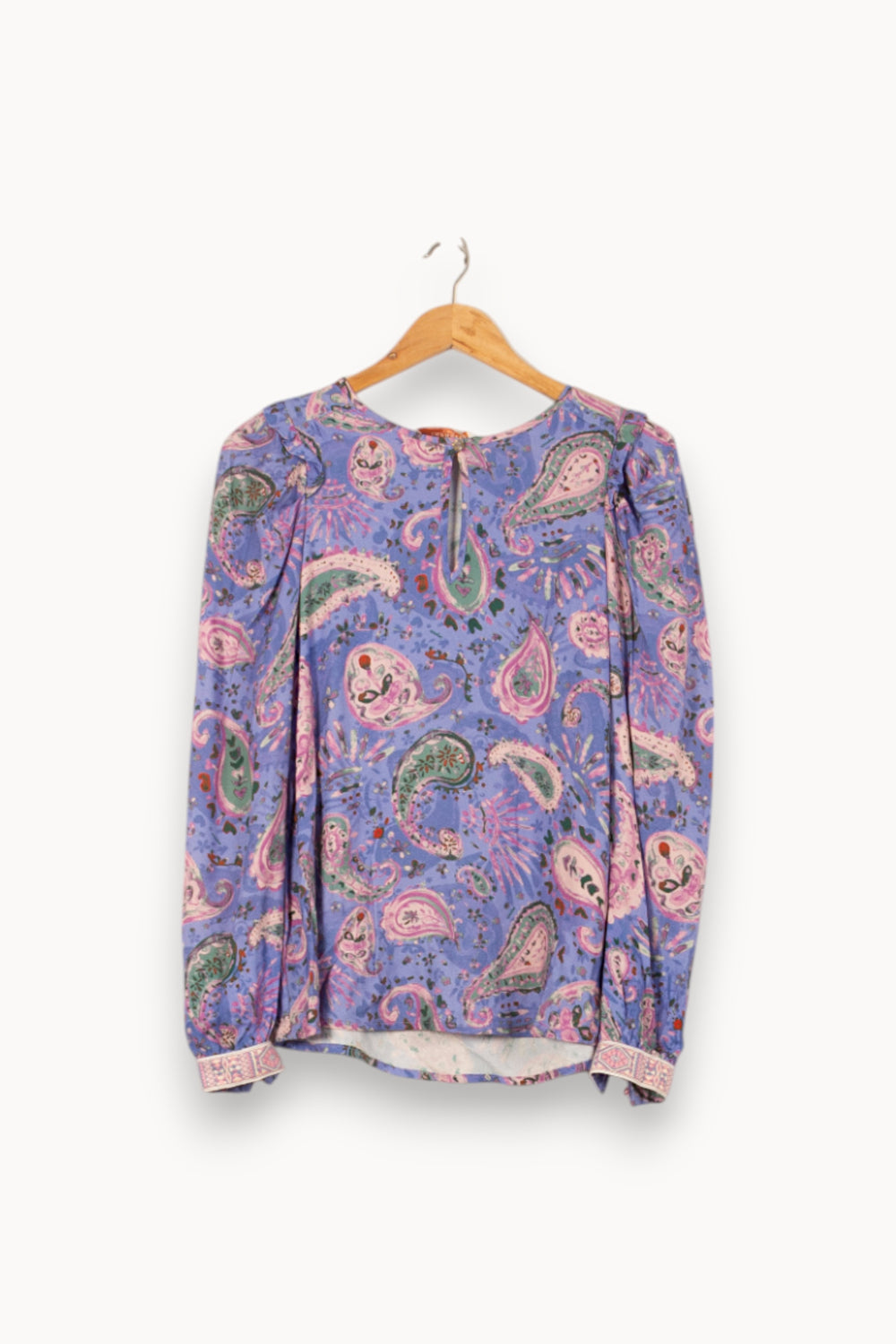 Blouse Bleue et Rose - Taille XS/34 de la marque Imprevu | PARAD59859 - Vendu par Paradigme - Image 2