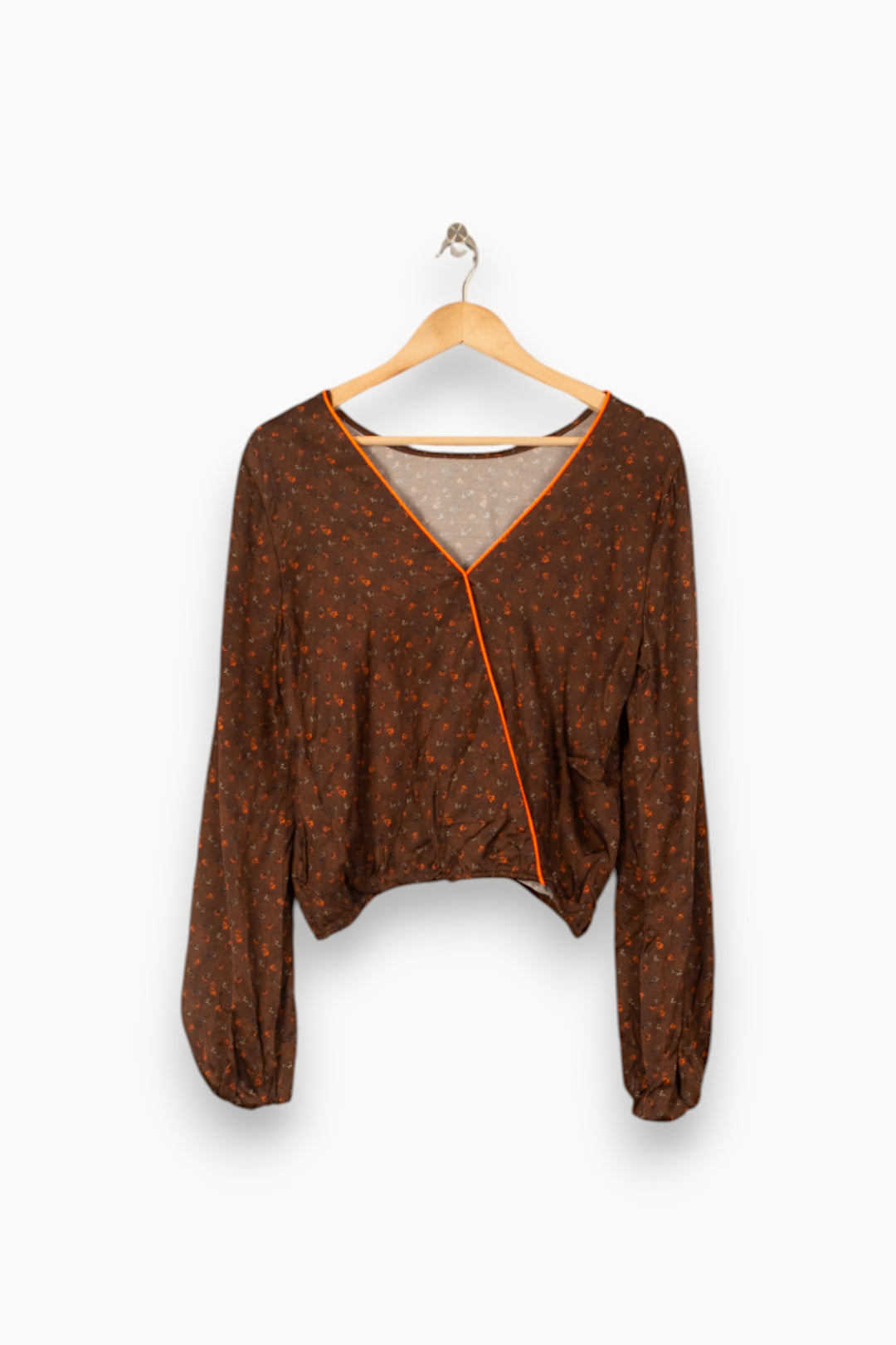 Blouse Marron - Taille S/36 de la marque Imprevu | PARAD59861 - Vendu par Paradigme - Image 4