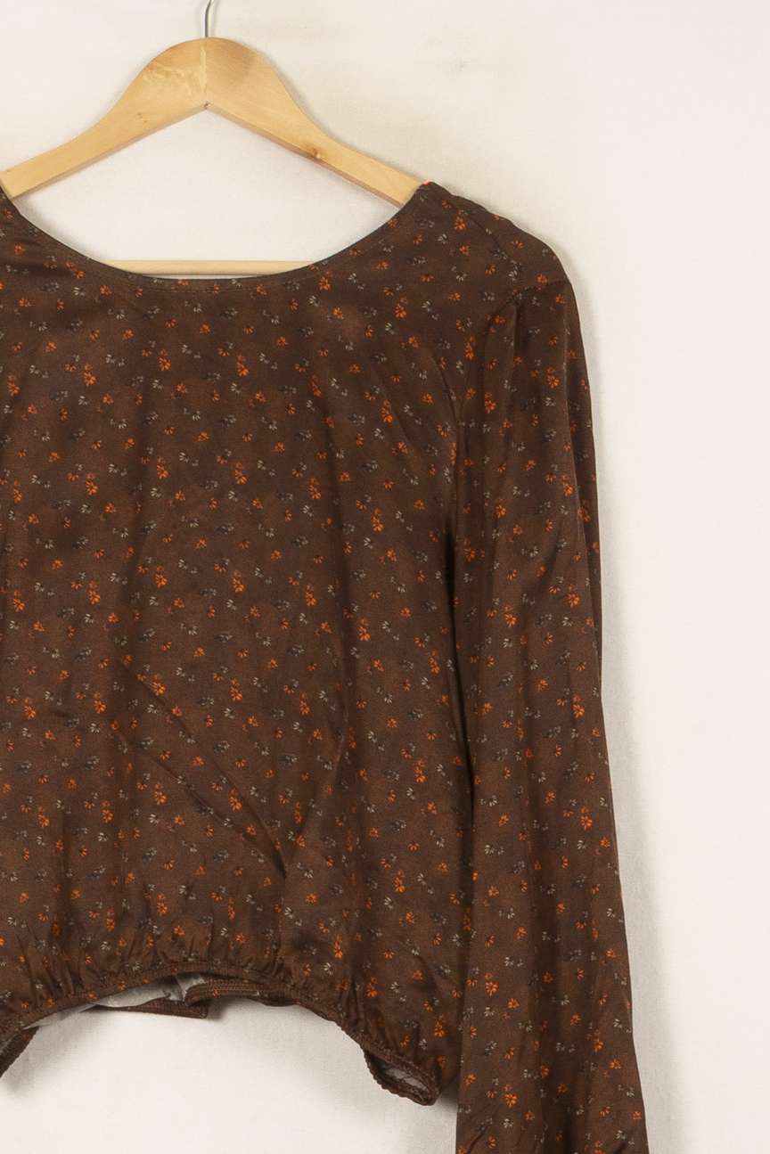 Blouse Marron - Taille S/36 de la marque Imprevu | PARAD59861 - Vendu par Paradigme - Image 3