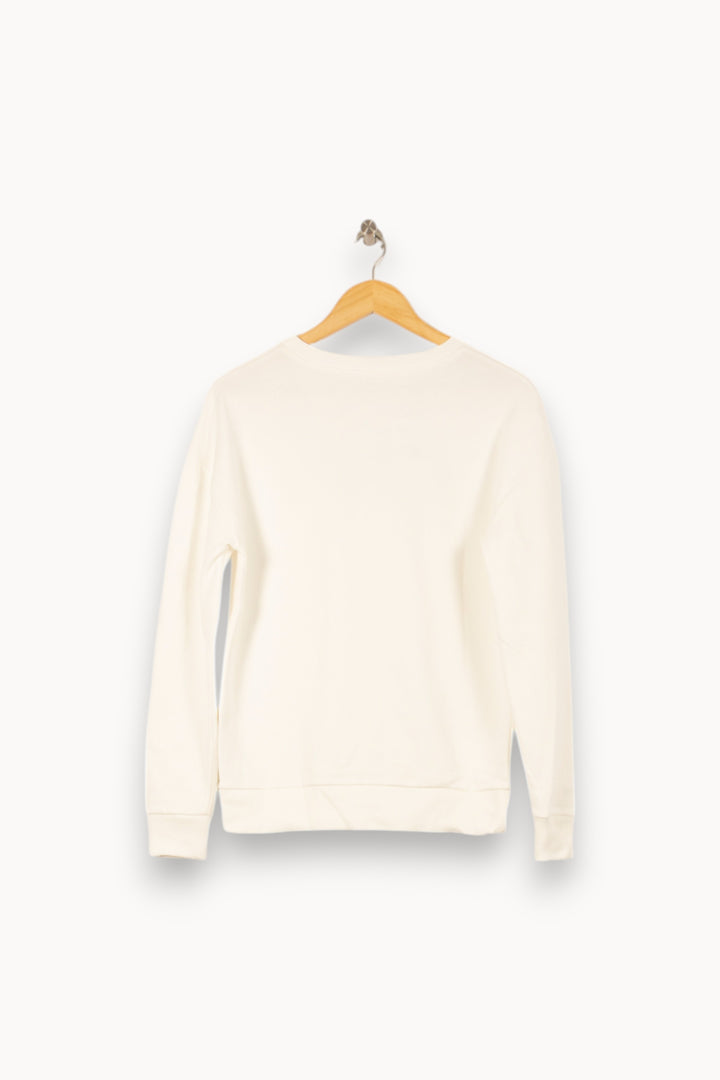 Sweat Blanc - Taille S/36 de la marque Imprevu | PARAD59866 - Vendu par Paradigme - Image 4