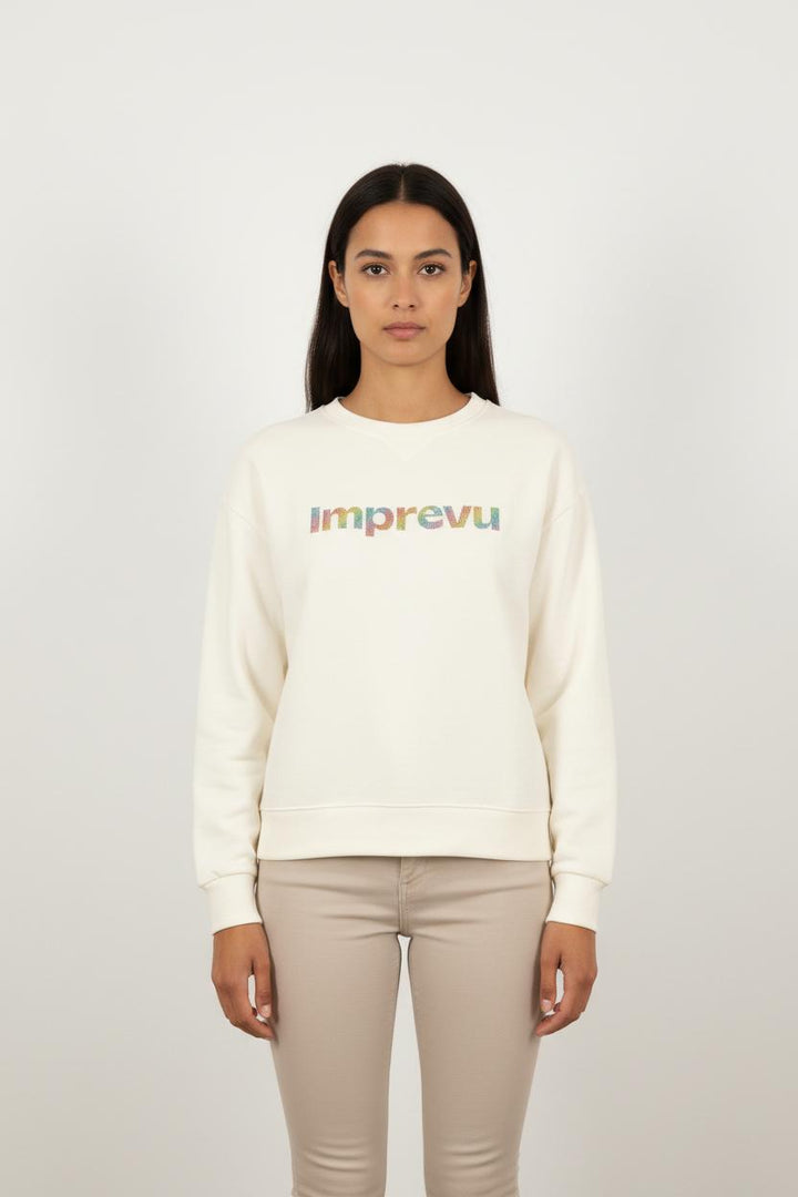 Sweat Blanc - Taille S/36