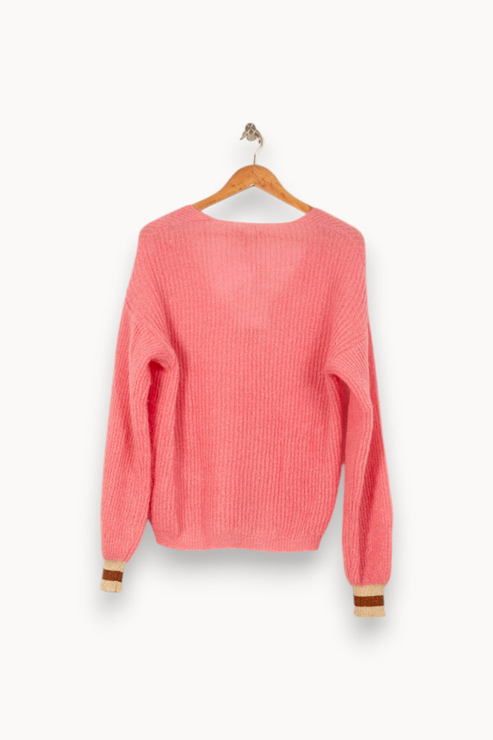 Pull Rose - Taille S/36 de la marque Imprevu | PARAD59871 - Vendu par Paradigme - Image 4