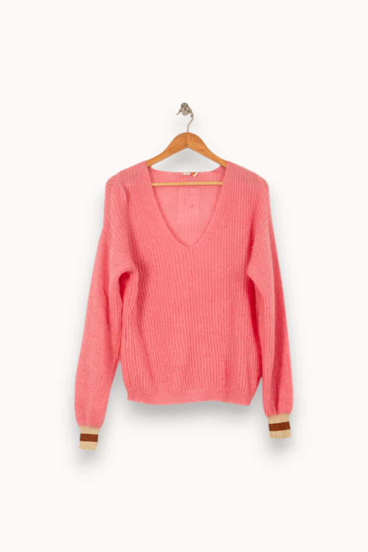 Pull Rose - Taille S/36 de la marque Imprevu | PARAD59871 - Vendu par Paradigme - Image 2