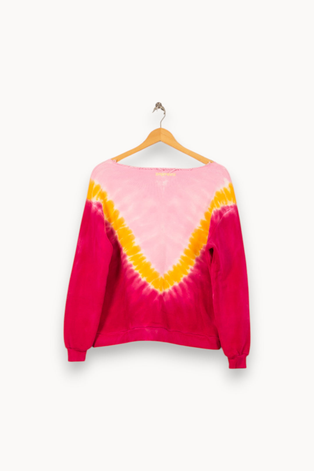 Sweat Rose et Jaune - Taille S/36 de la marque Imprevu | PARAD59873 - Vendu par Paradigme - Image 4