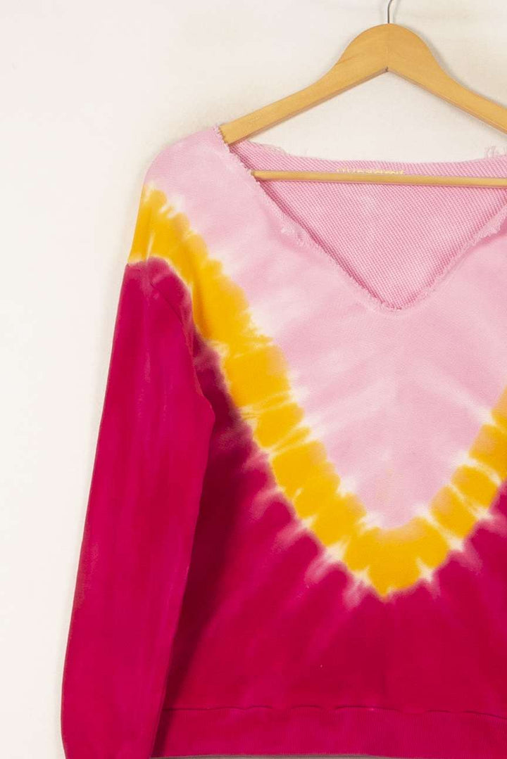 Sweat Rose et Jaune - Taille S/36 de la marque Imprevu | PARAD59873 - Vendu par Paradigme - Image 3
