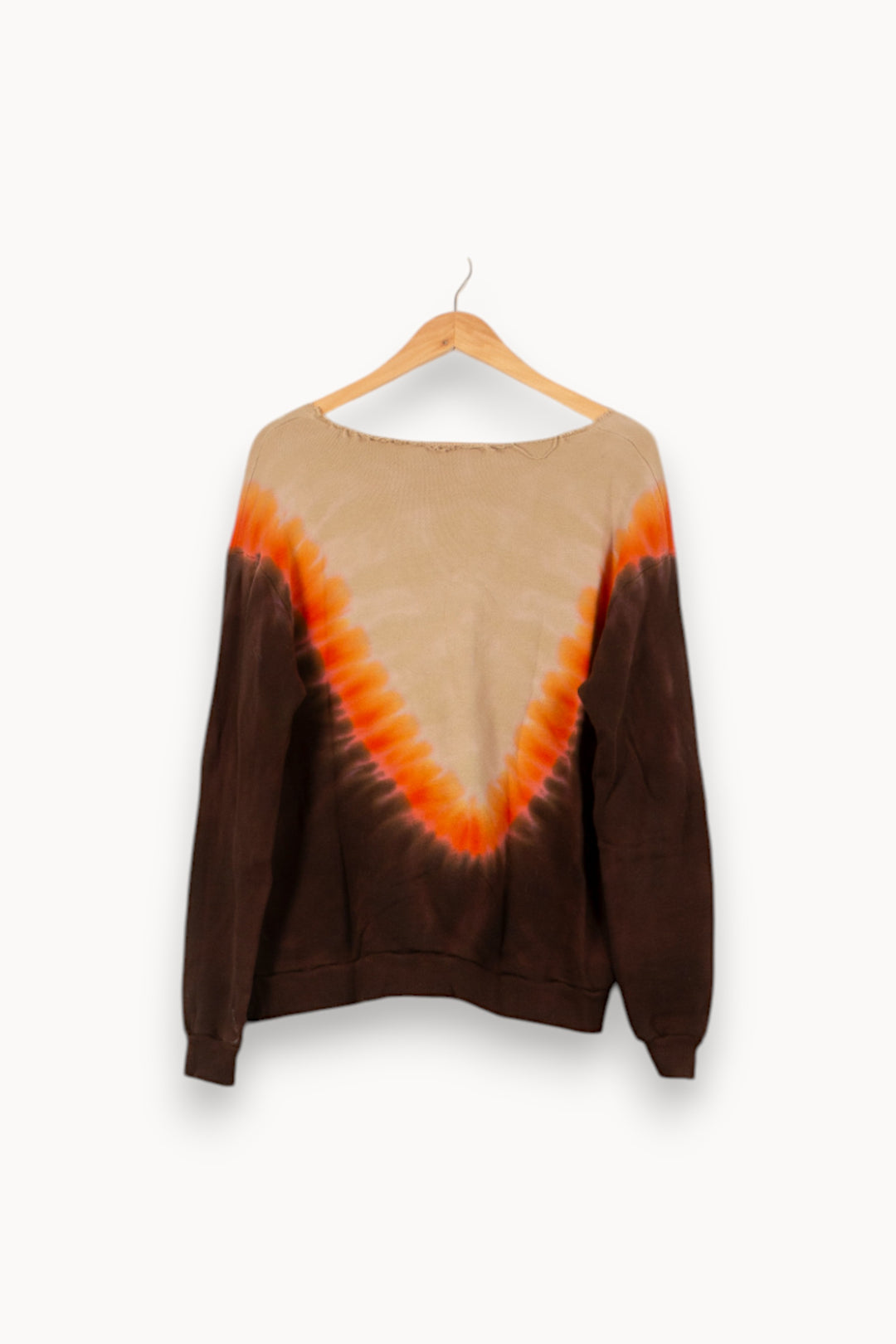 Sweat Beige Marron et Orange - Taille XS/34 de la marque Imprevu | PARAD59875 - Vendu par Paradigme - Image 4