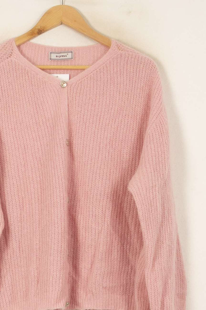 Cardigan Rose - Taille M/38 de la marque Imprevu | PARAD59880 - Vendu par Paradigme - Image 3