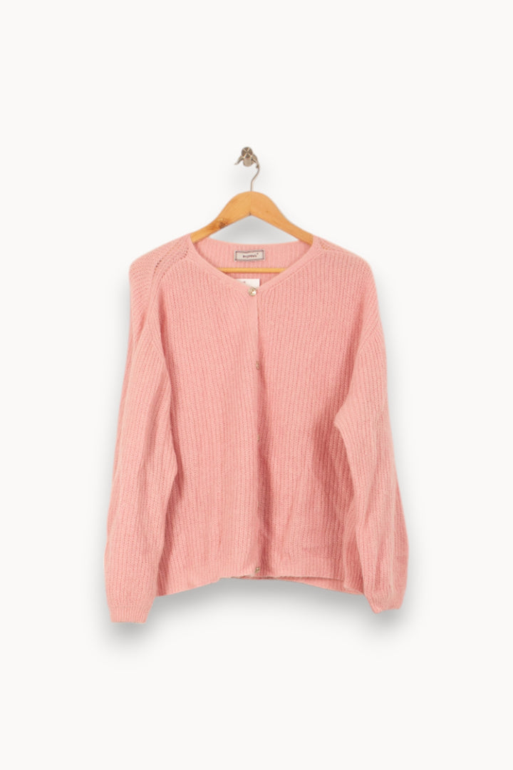 Cardigan Rose - Taille M/38 de la marque Imprevu | PARAD59880 - Vendu par Paradigme - Image 2