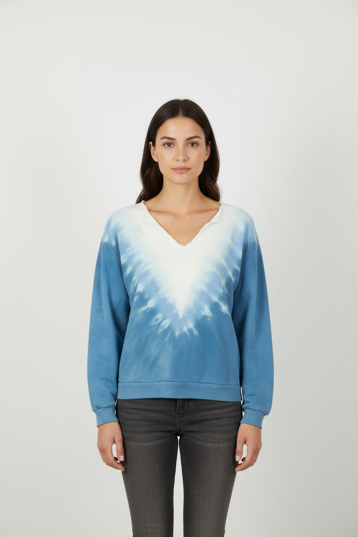 Sweat Bleu et Blanc - Taille S/36