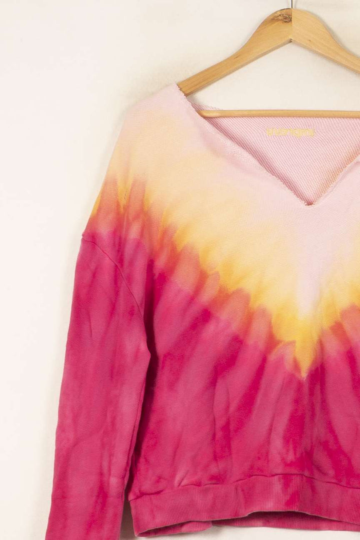 Sweat Rose et Jaune - Taille S/36 de la marque Imprevu | PARAD59883 - Vendu par Paradigme - Image 3