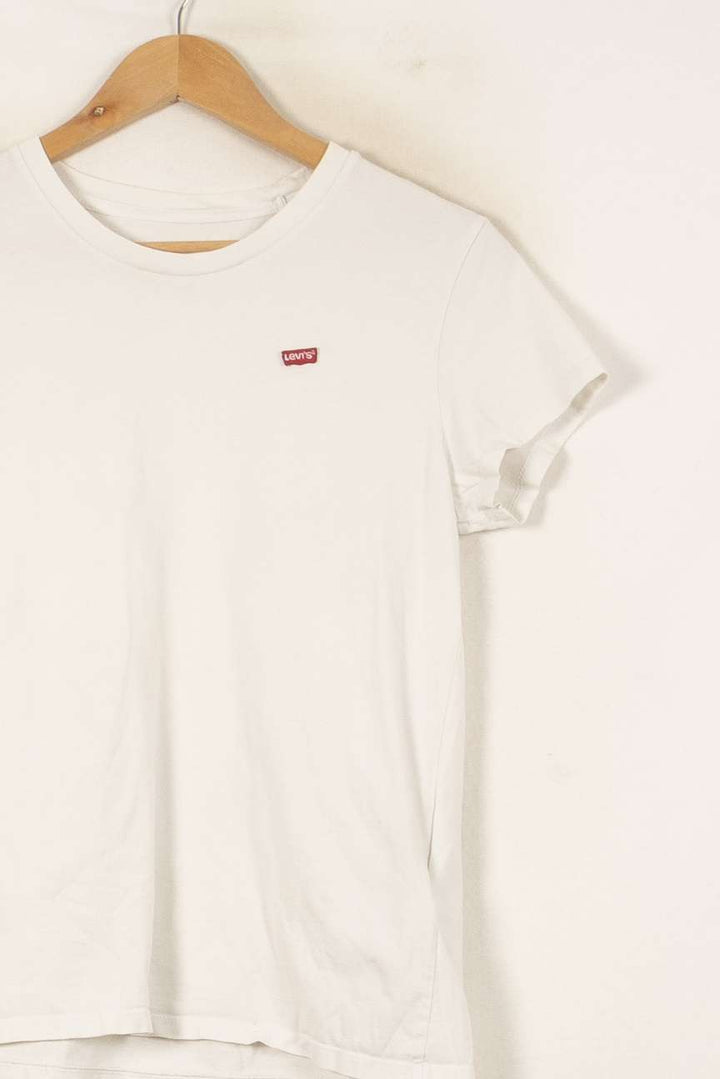 Tee-shirt Blanc - Taille M/38 de la marque Levi's | PARAD59889 - Vendu par Paradigme - Image 3