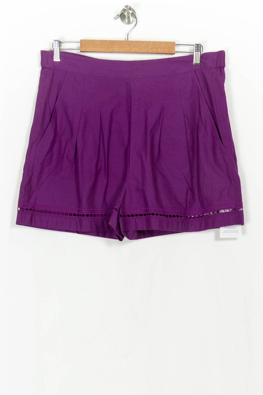 Short Violet - Taille L/40 de la marque Sézane | PARAD59892 - Vendu par Paradigme - Image 2