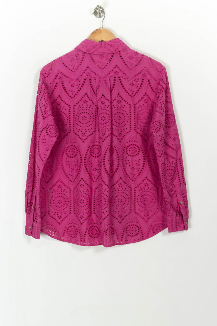 Chemise Rose - Taille XS/34 de la marque Sézane | PARAD59896 - Vendu par Paradigme - Image 4