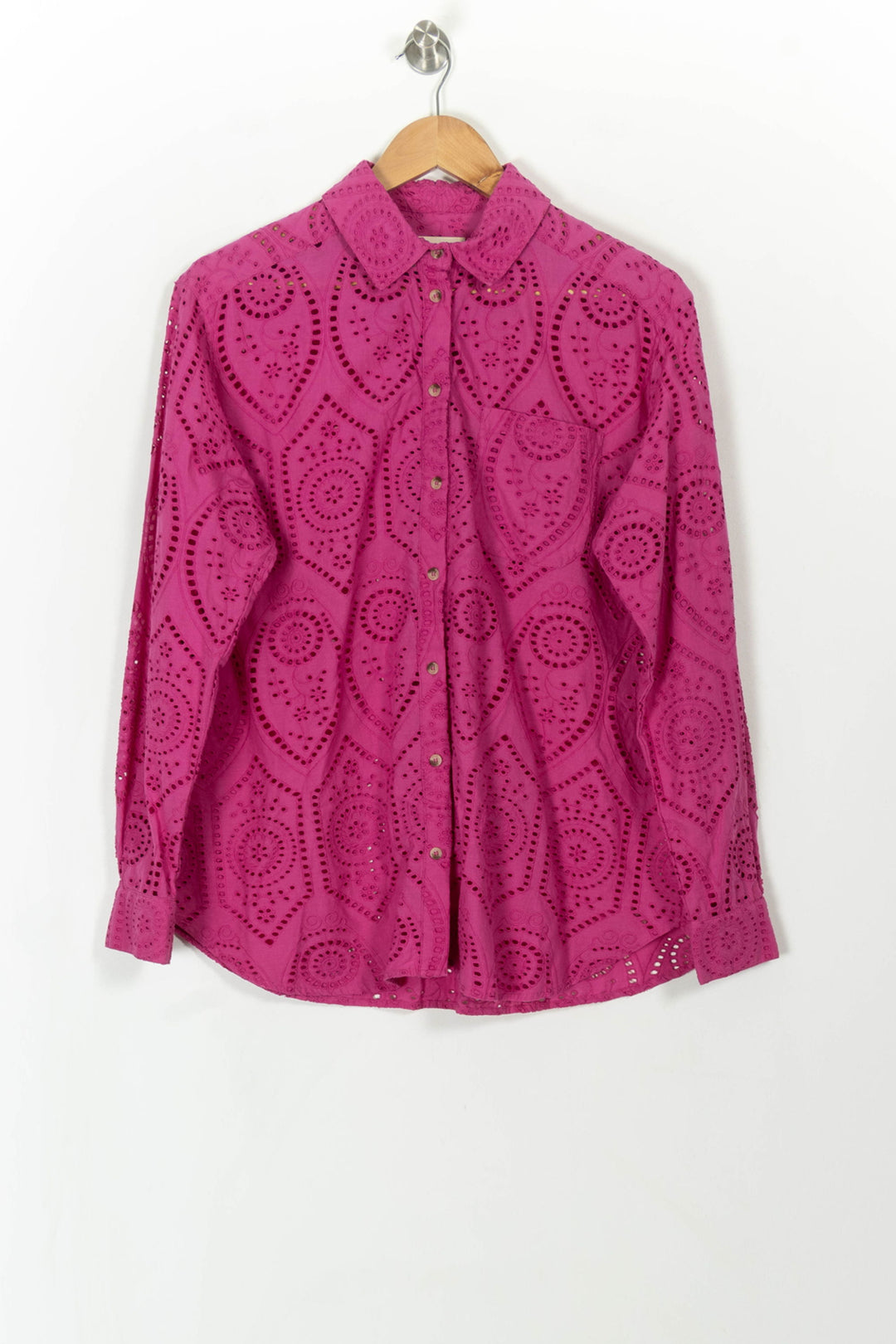 Chemise Rose - Taille XS/34 de la marque Sézane | PARAD59896 - Vendu par Paradigme - Image 2