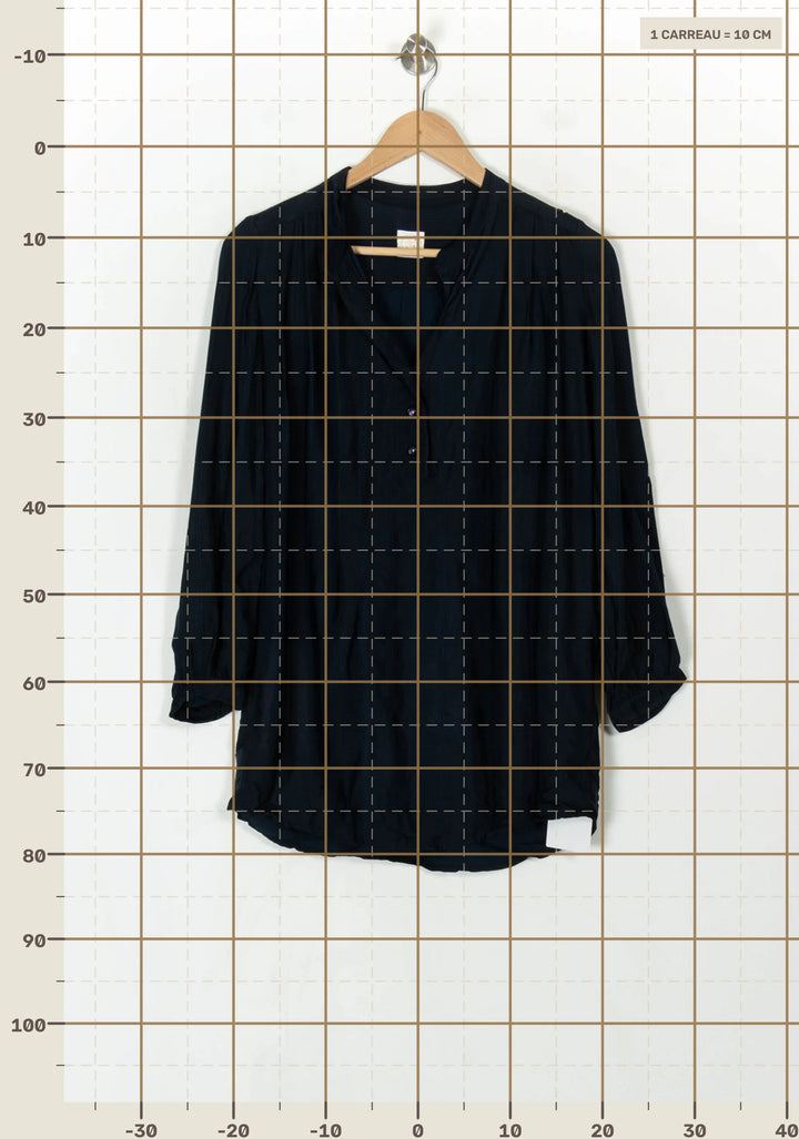 Blouse Bleue - Taille XS/34 de la marque Des petits hauts | PARAD59902 - Vendu par Paradigme - Image 4