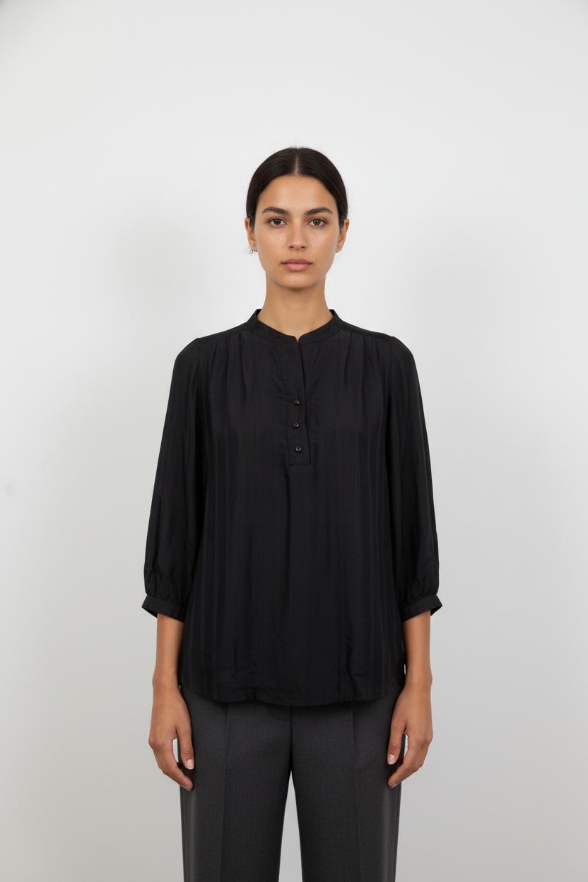 Blouse Noire - Taille XS/34
