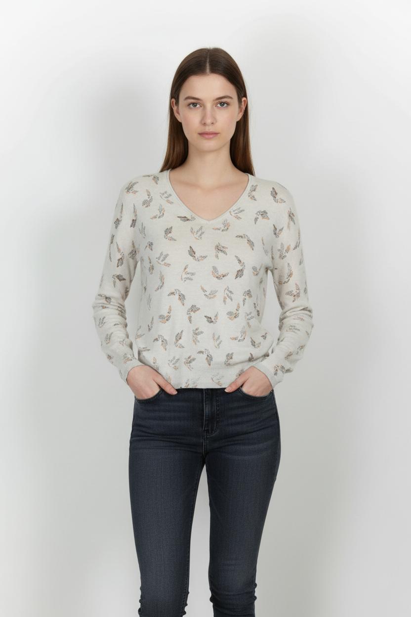 Pull Gris - Taille XS/34 de la marque One Step | PARAD59911 - Vendu par Paradigme - Image 1