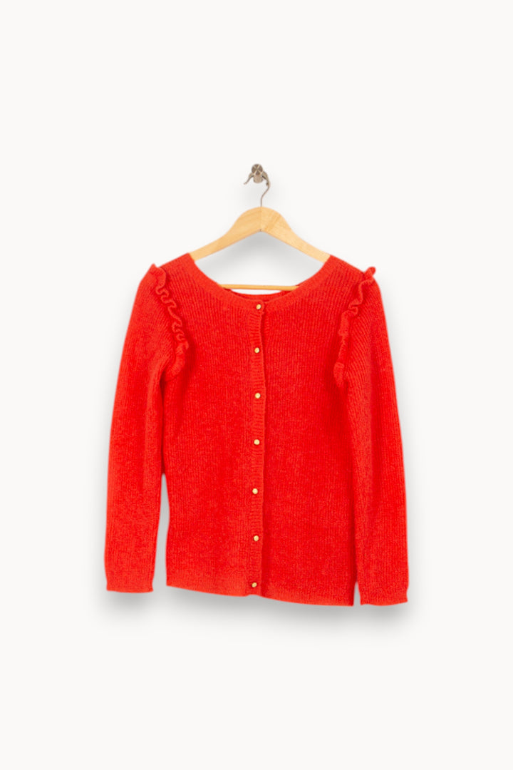 Pull Rouge - Taille S/36 de la marque Garance Paris | PARAD59914 - Vendu par Paradigme - Image 4