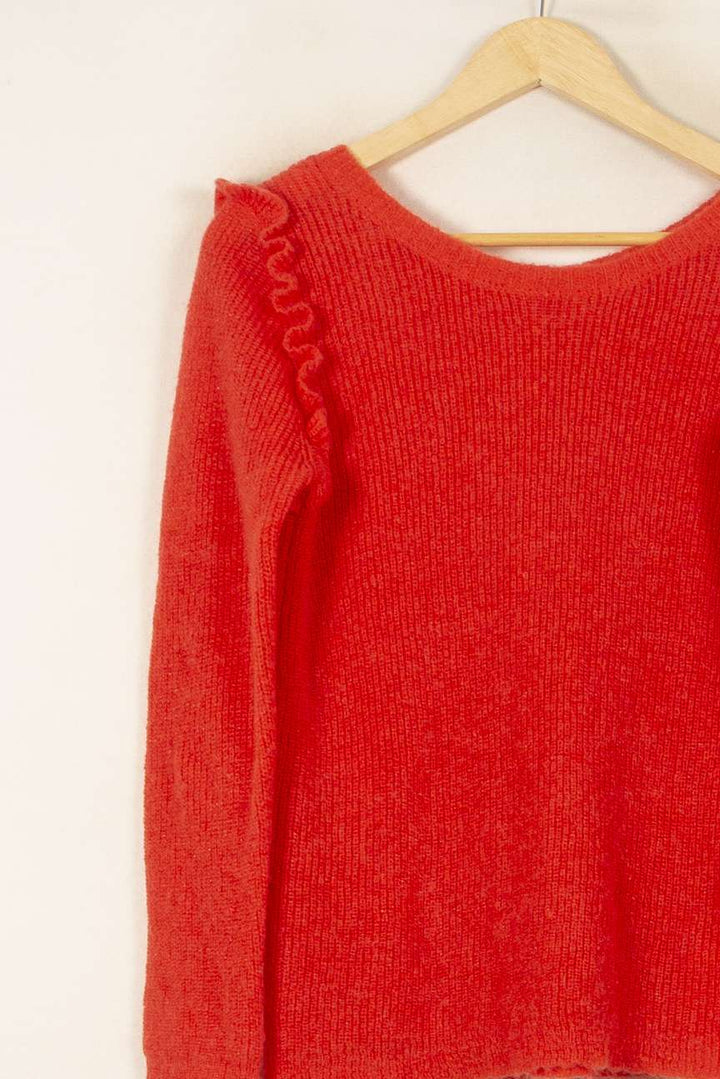 Pull Rouge - Taille S/36 de la marque Garance Paris | PARAD59914 - Vendu par Paradigme - Image 3