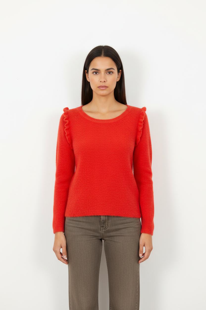Pull Rouge - Taille S/36