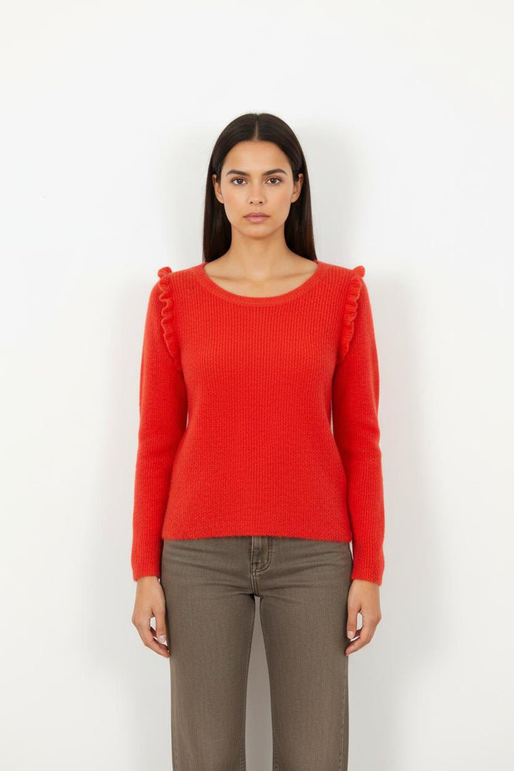 Pull Rouge - Taille S/36