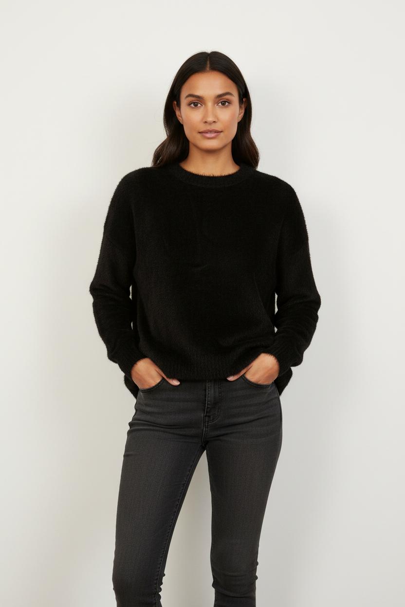 Pull Noir - Taille S/36